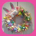 Bunny Hop Wreath 🐰🌸