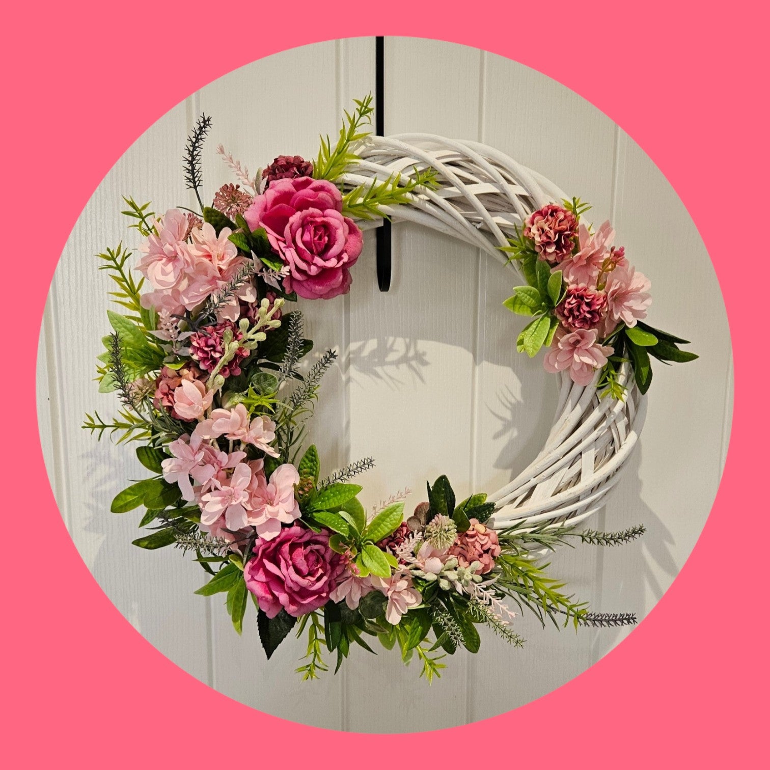 Rose Garden Wreath 🌸