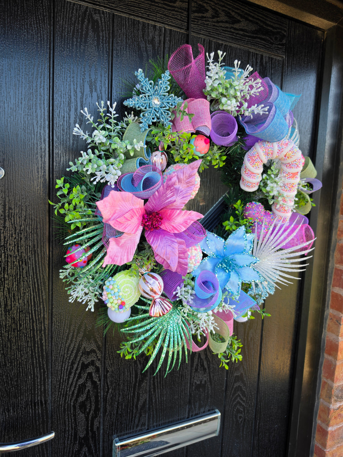 The Sweet Talker – Handmade Christmas Door Wreath