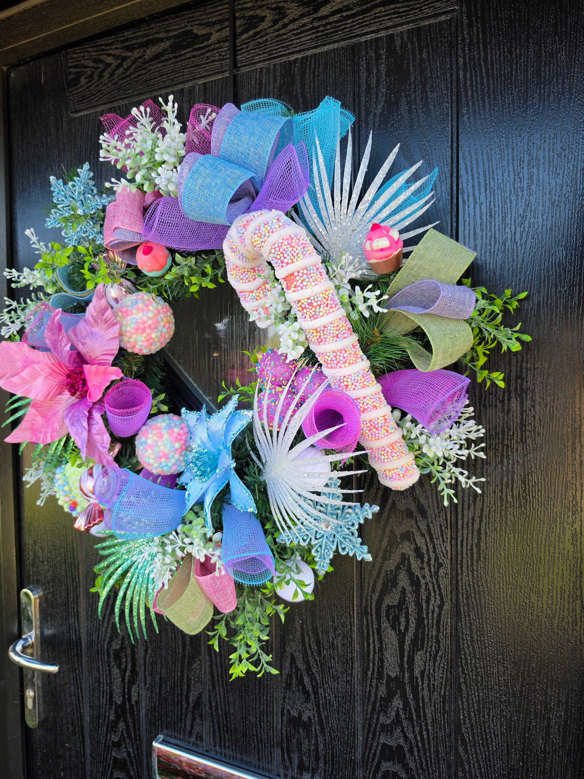 The Sweet Talker – Handmade Christmas Door Wreath