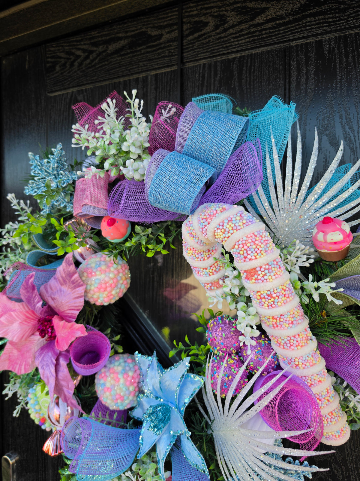 The Sweet Talker – Handmade Christmas Door Wreath