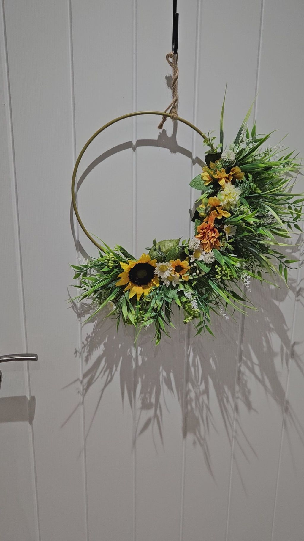 Golden Meadow Wreath 🌻