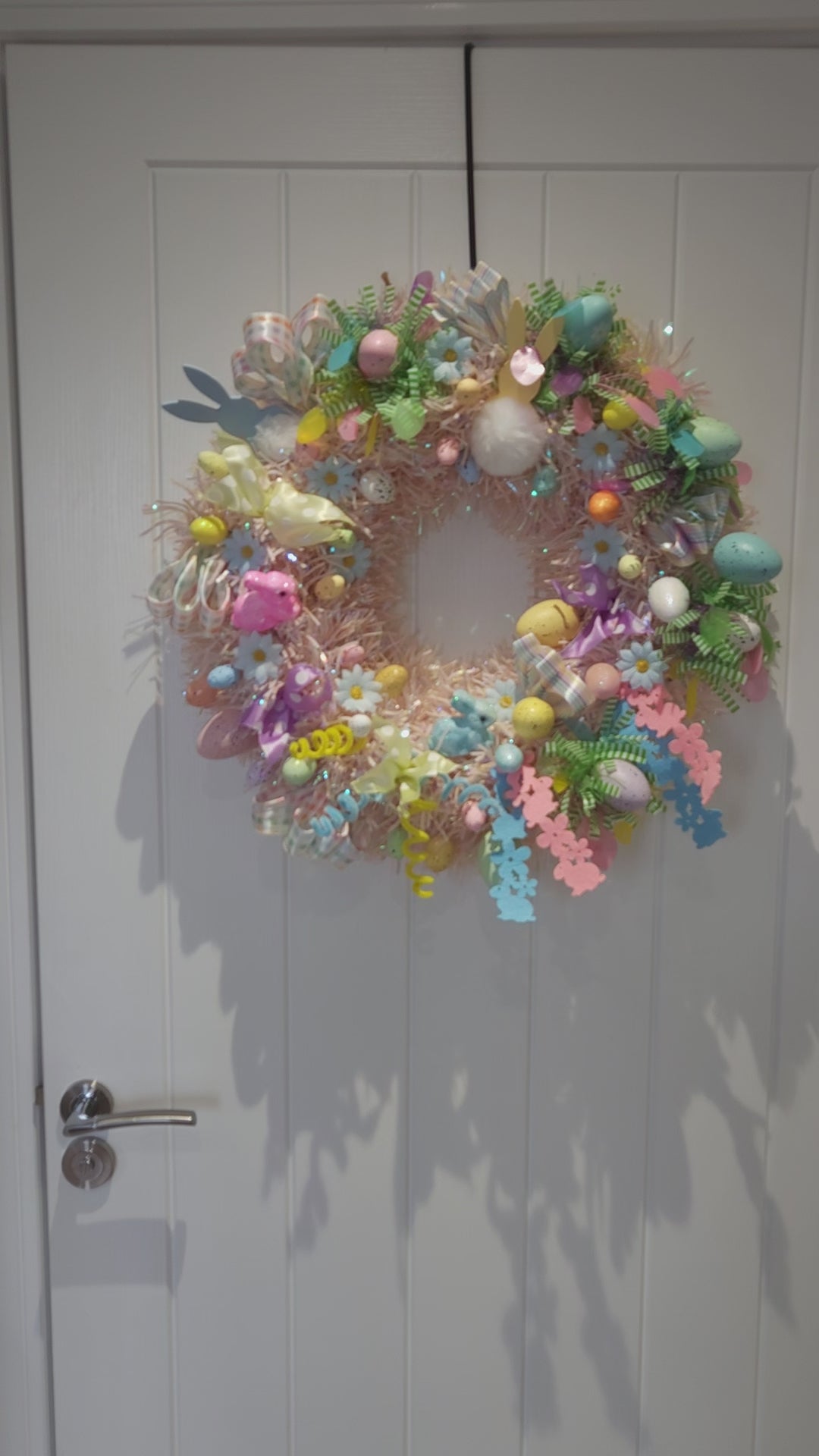 Pastel Bunny Party Wreath 🐰
