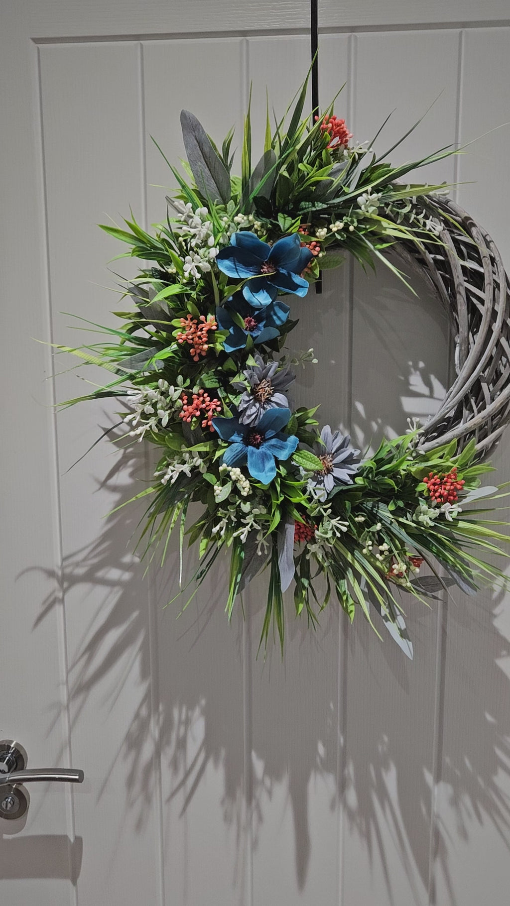 Bold & Blue Wreath 💙