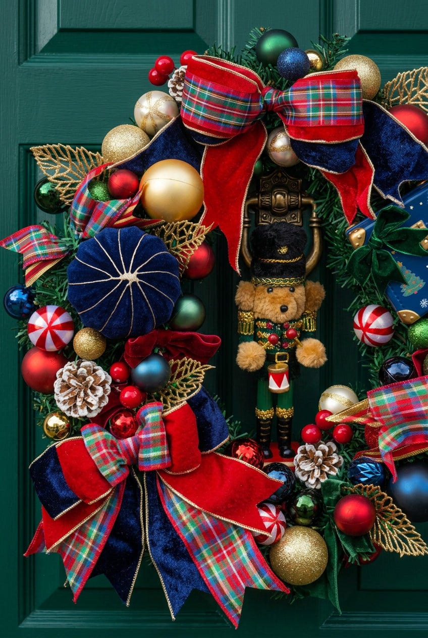 Mister Theodore — Luxury Christmas Door Wreath | One of a Kind
