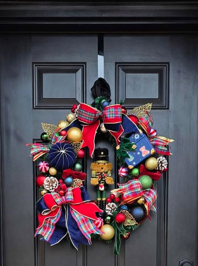 Mister Theodore — Luxury Christmas Door Wreath | One of a Kind