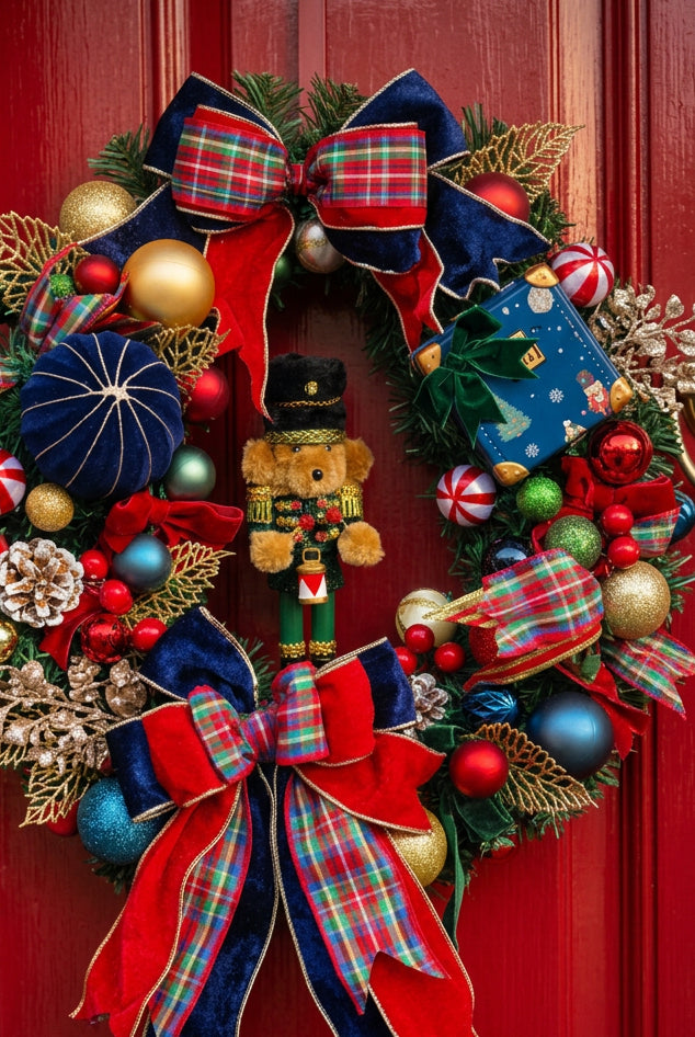 Mister Theodore — Luxury Christmas Door Wreath | One of a Kind